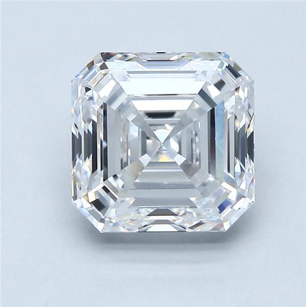 3.21 Carat Asscher Diamond D VVS2