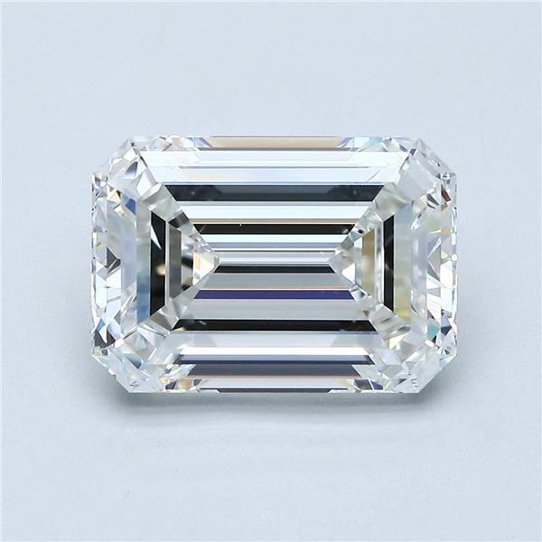 4.53 Carat Emerald Diamond G VS1
