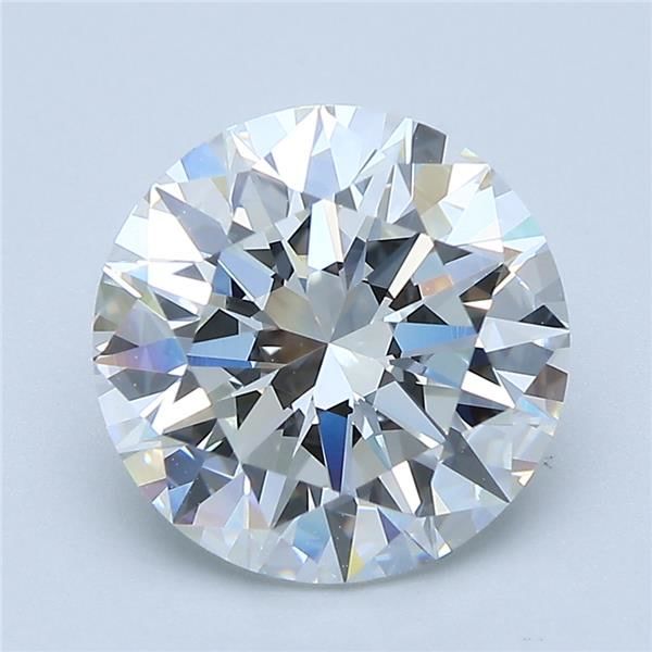 3.51 ct Round diamond