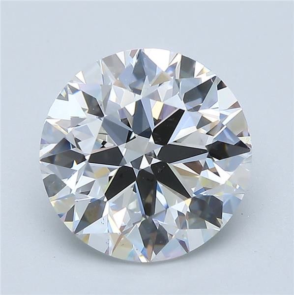 3.80 ct Round diamond