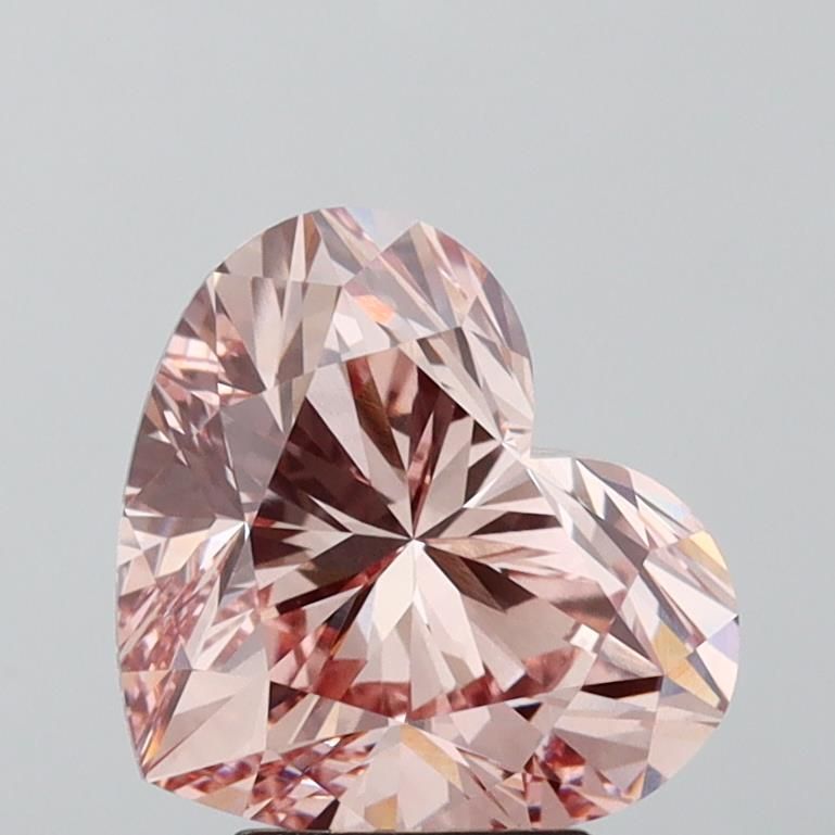 4.10 ct. heart Lab Grown Diamond front image