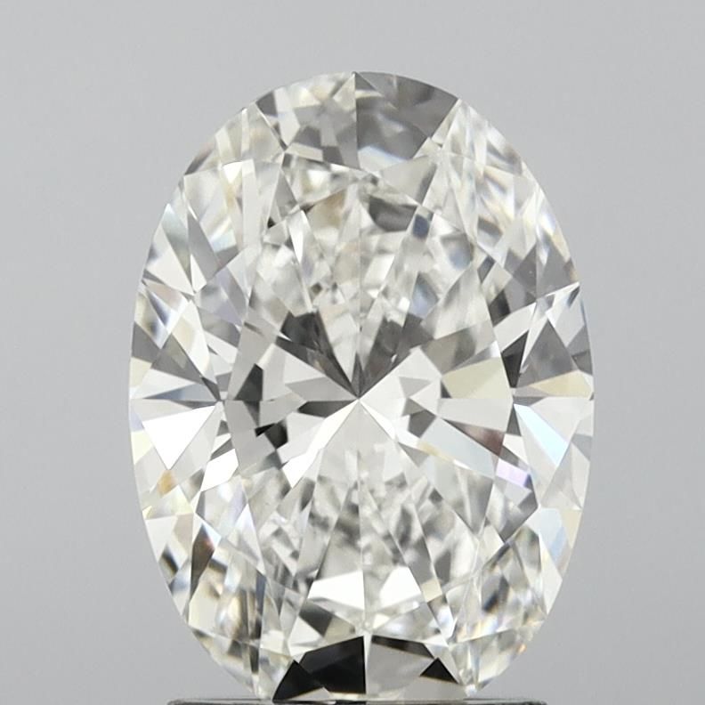 2.21 ct. oval Lab Grown Diamond front image