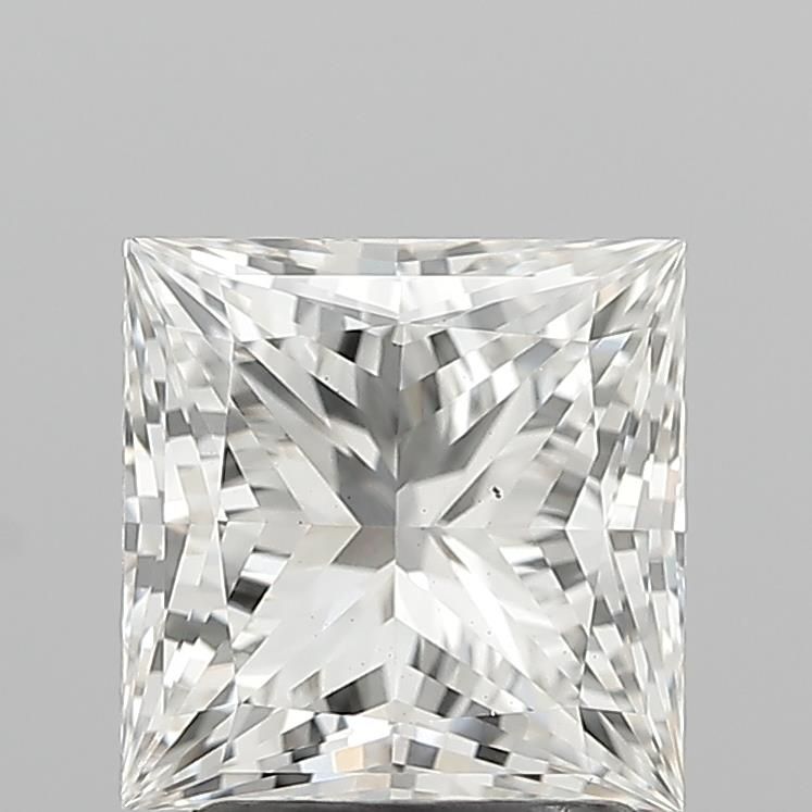2.21 ct. princess Lab Grown Diamond front image