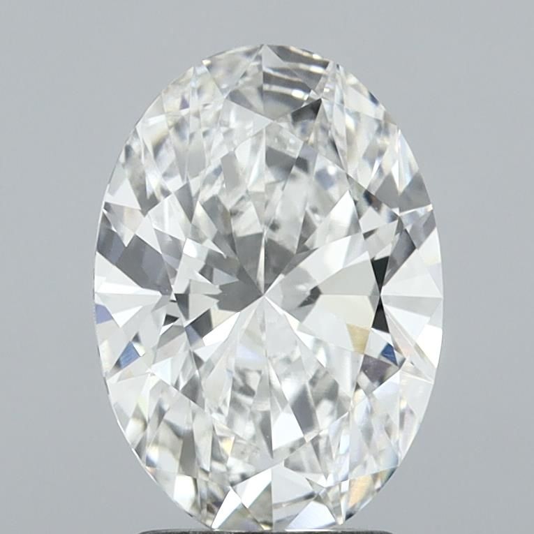 2.35 ct. oval Lab Grown Diamond front image