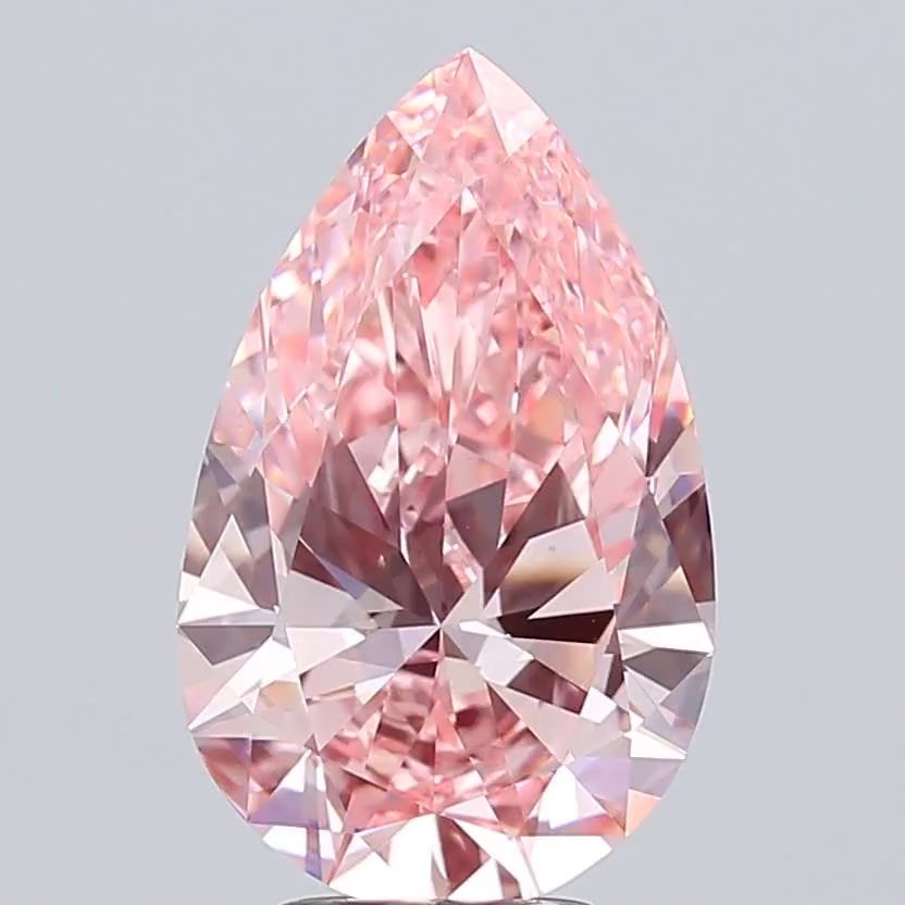 5.01 ct. pear Lab Grown Diamond front image