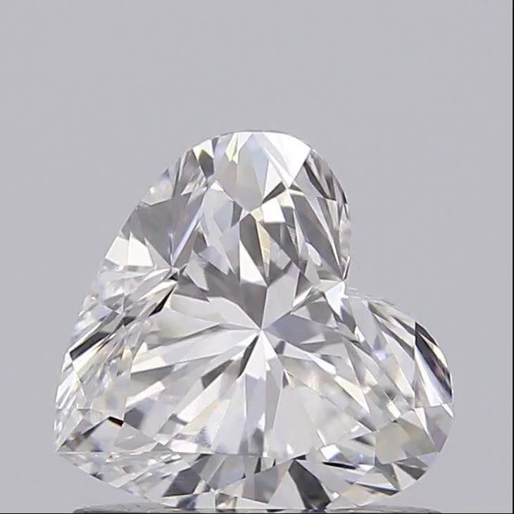 0.88 ct. heart Lab Grown Diamond front image
