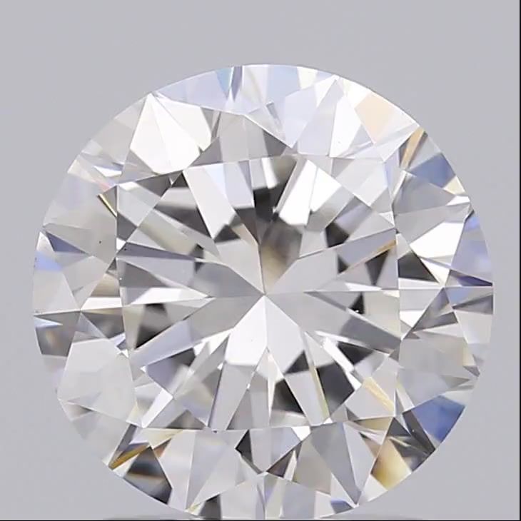 1.50 ct. round Lab Grown Diamond front image