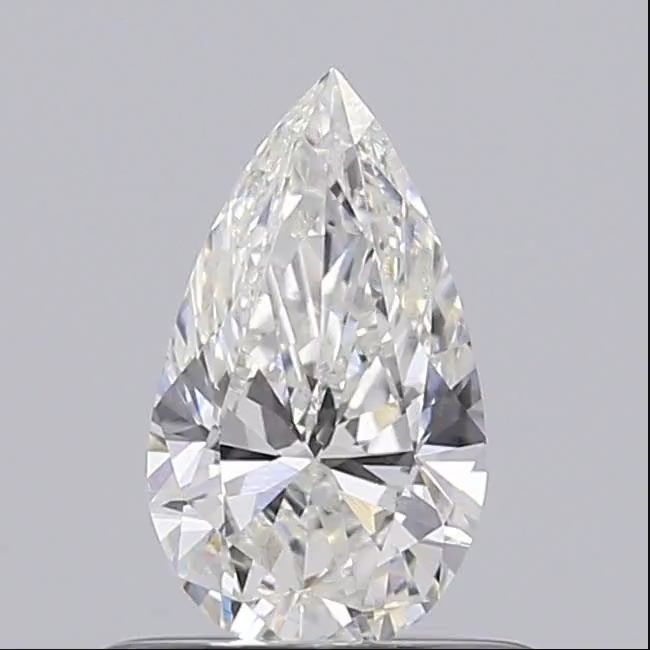 0.5 ct lab-grown Pear Diamond