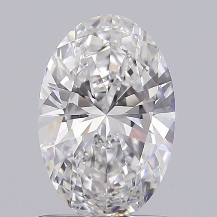 0.88 ct. oval Lab Grown Diamond front image