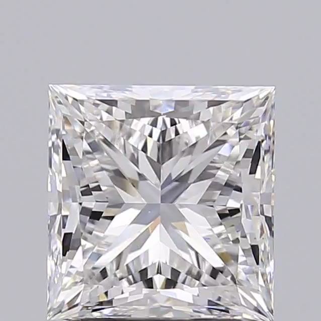 2.02 ct. princess Lab Grown Diamond front image