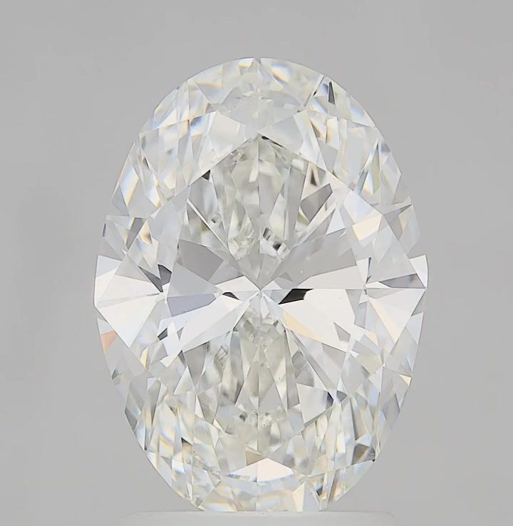 2.01 ct. oval Lab Grown Diamond front image