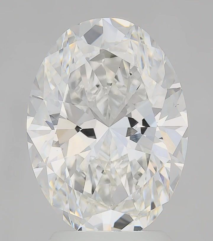 3.08 ct. oval Lab Grown Diamond front image