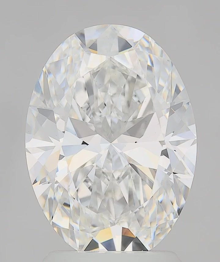 2.50 ct. oval Lab Grown Diamond front image