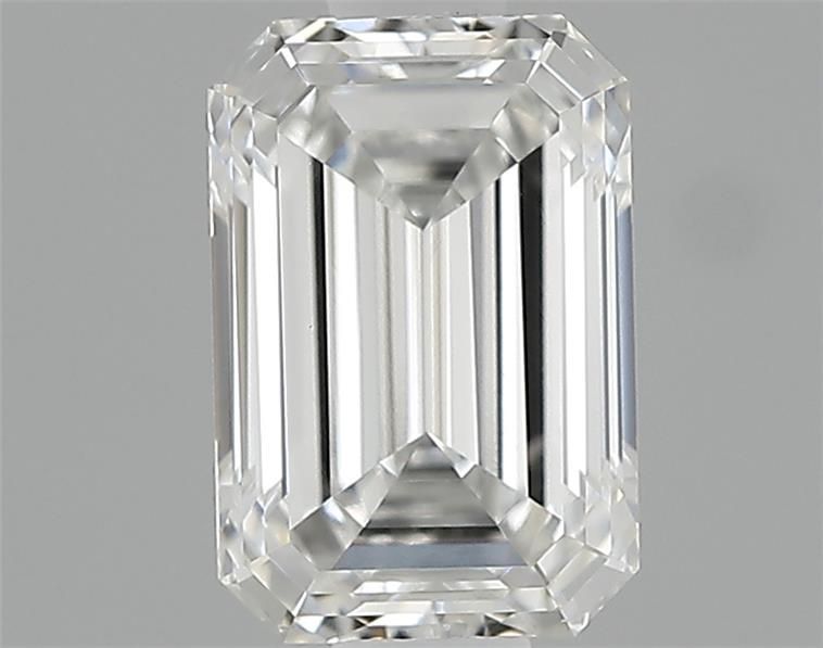 0.74 ct. emerald Lab Grown Diamond front image