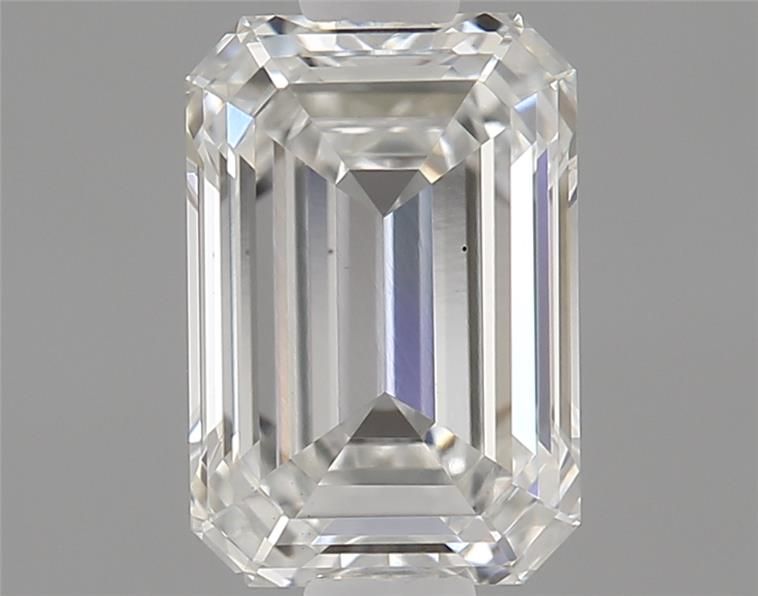 0.87 ct. emerald Lab Grown Diamond front image