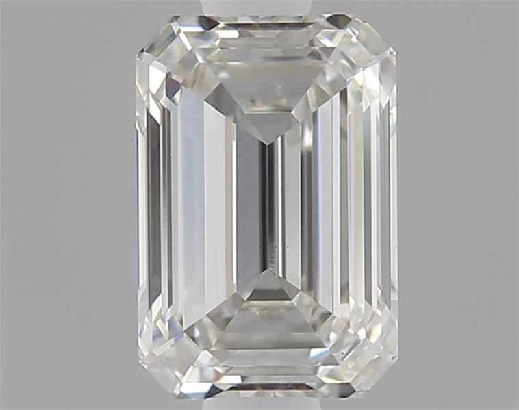 0.85 ct. emerald Lab Grown Diamond front image