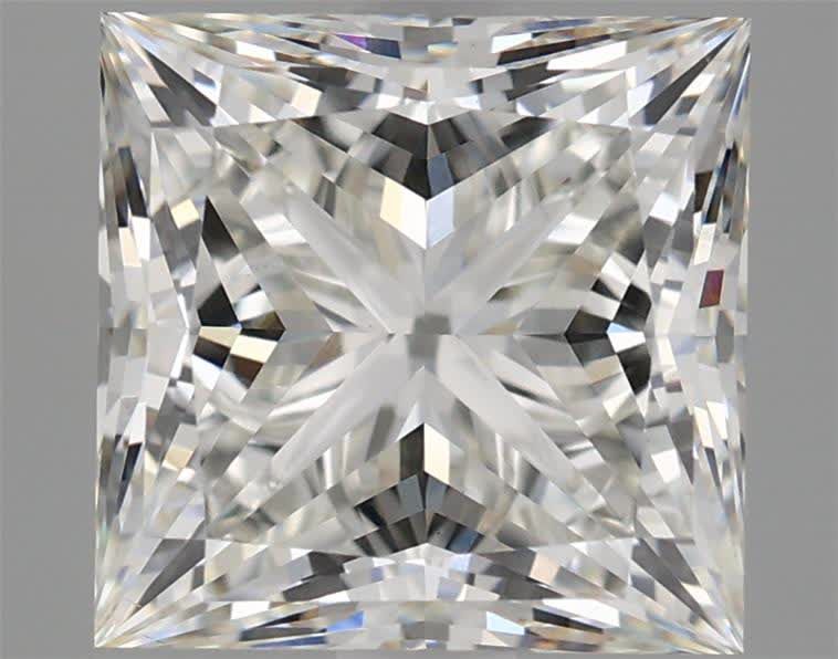 2.89 ct. princess Lab Grown Diamond front image