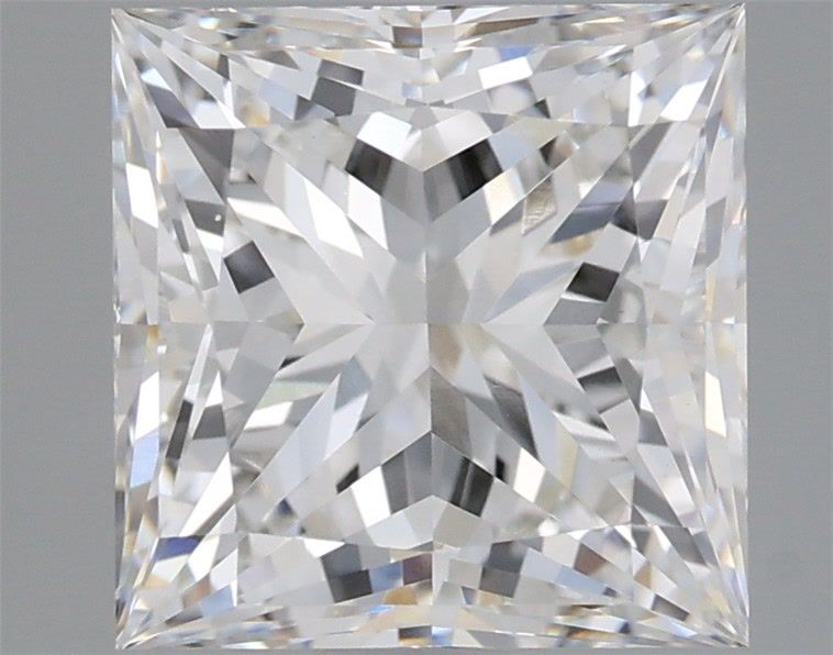 2.70 ct. princess Lab Grown Diamond front image