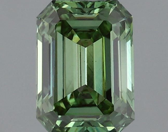 1.01 carat fancy vivid  green VS1 EX Cut IGI emerald diamond