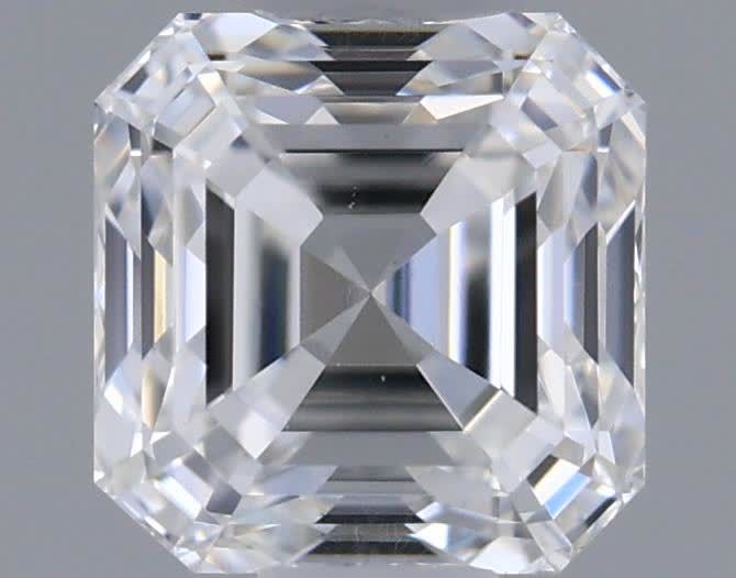 Diamant Asscher 0.50 ct - Couleur E - Pureté VS1