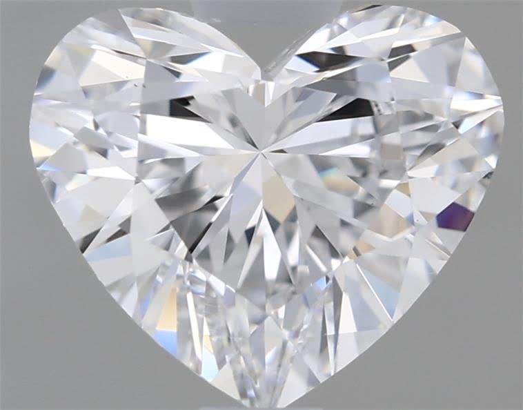 0.97 ct. heart Lab Grown Diamond front image