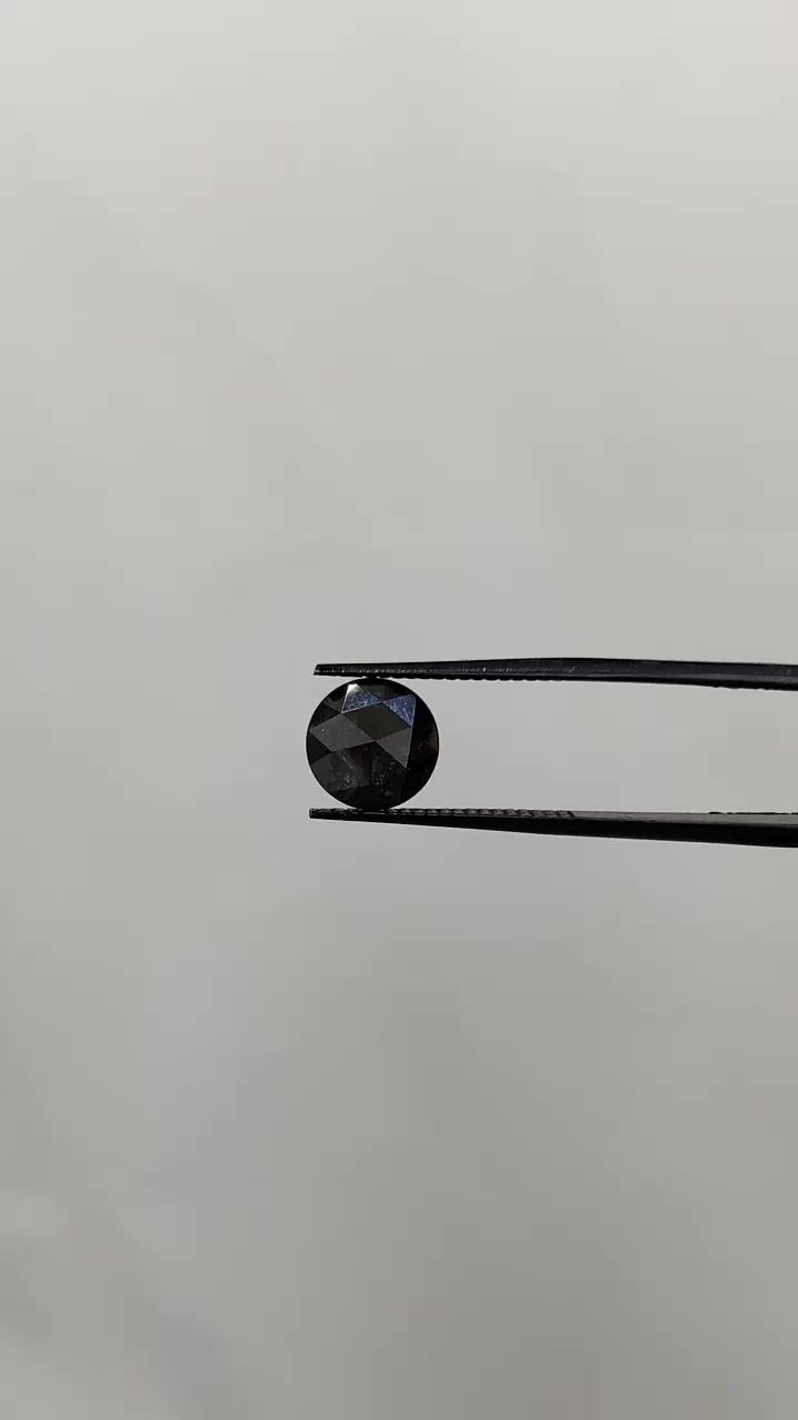 2.39 Carat Rose Diamond Fancy Black VVS2