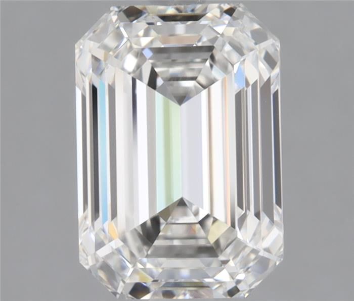 Diamant Émeraude 2.01 ct - Couleur F - Pureté VVS1
