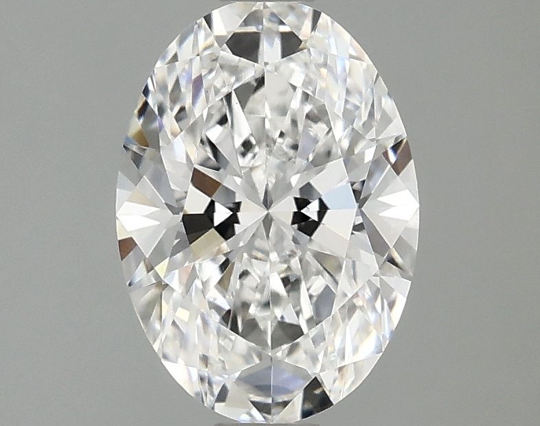 1.56 ct. oval Lab Grown Diamond front image
