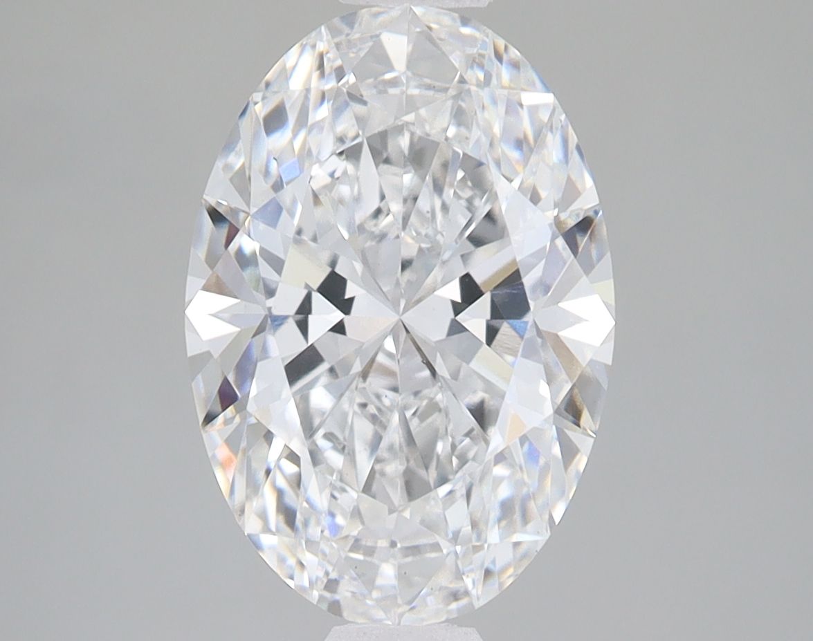 3.01 ct. oval Lab Grown Diamond front image