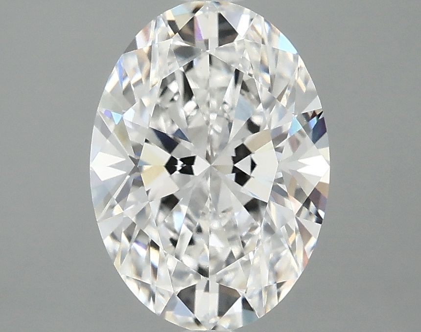 2.10 ct. oval Lab Grown Diamond front image