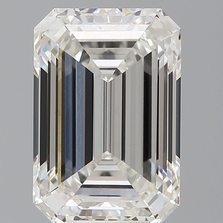 7.04 ct. emerald Lab Grown Diamond front image