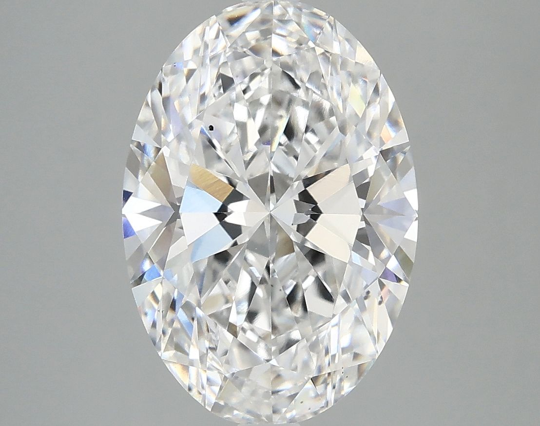 4.09 ct. oval Lab Grown Diamond front image