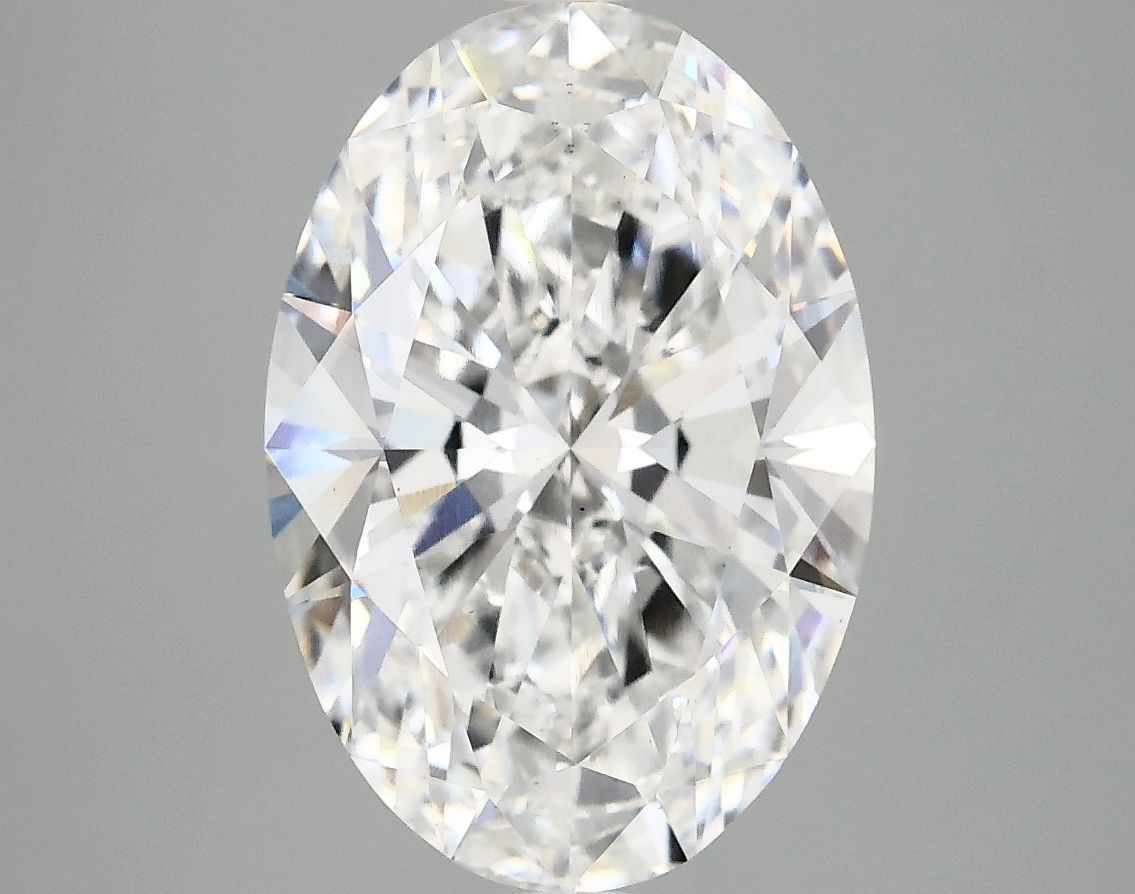 3.98 ct. oval Lab Grown Diamond front image