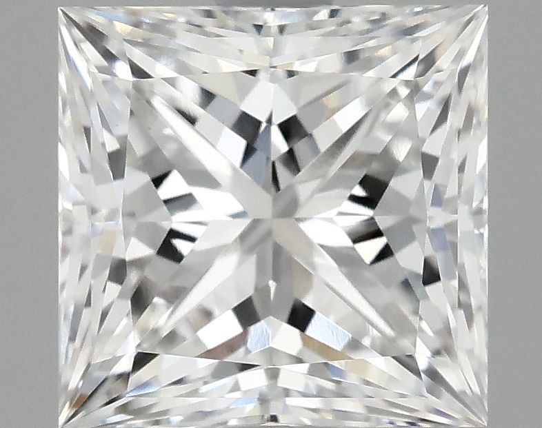 2.10 ct. princess Lab Grown Diamond front image