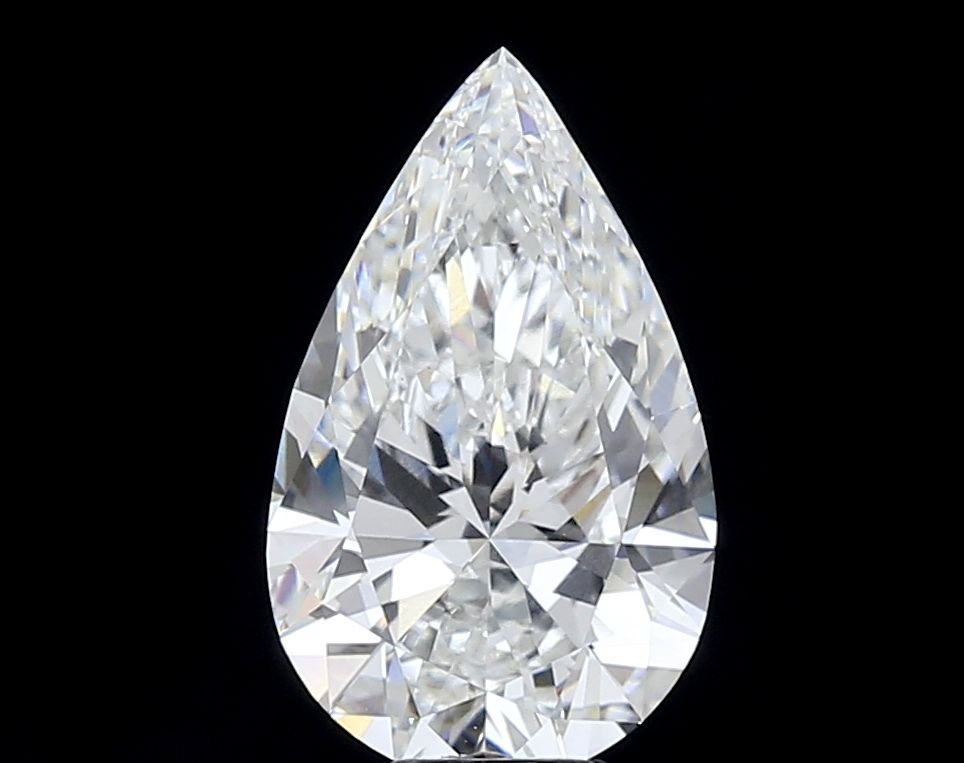8.02 ct. pear Lab Grown Diamond front image