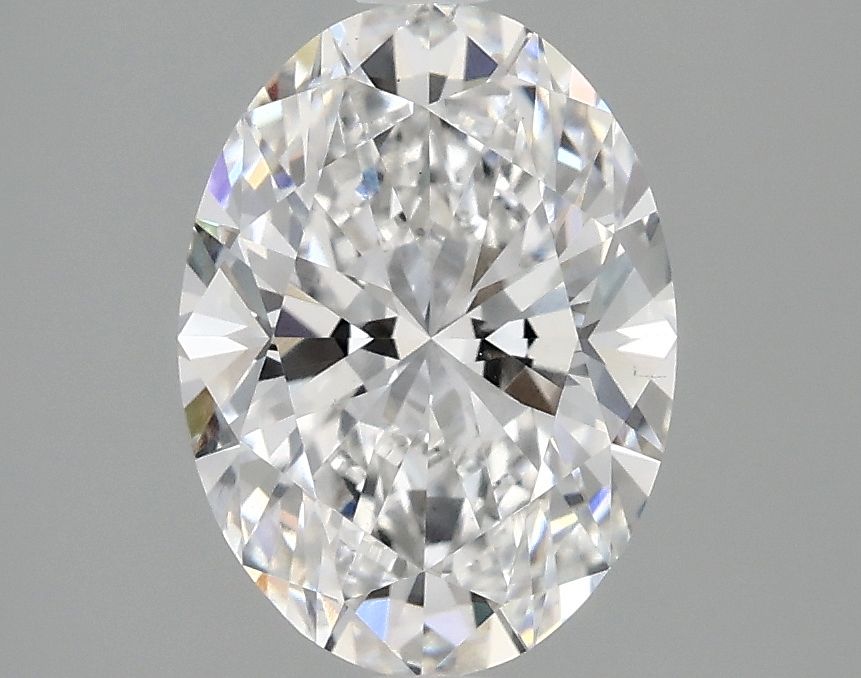 2.10 ct. oval Lab Grown Diamond front image