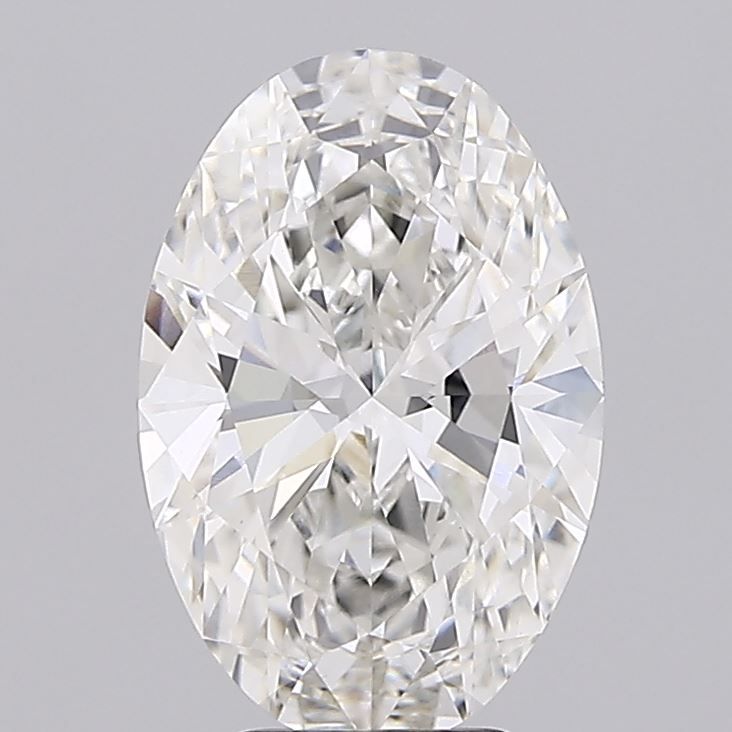 4.10 ct. oval Lab Grown Diamond front image