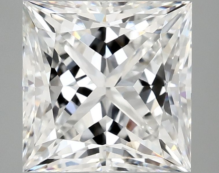 4.10 ct. princess Lab Grown Diamond front image