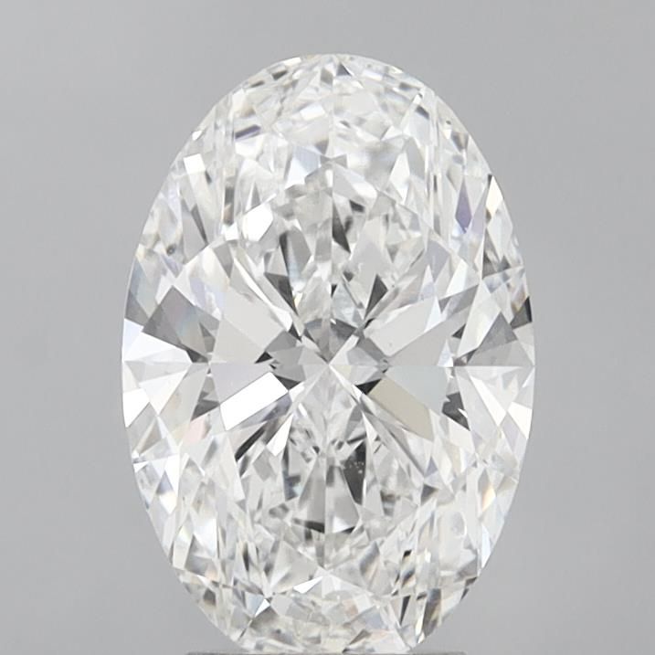 4.04 ct. oval Lab Grown Diamond front image
