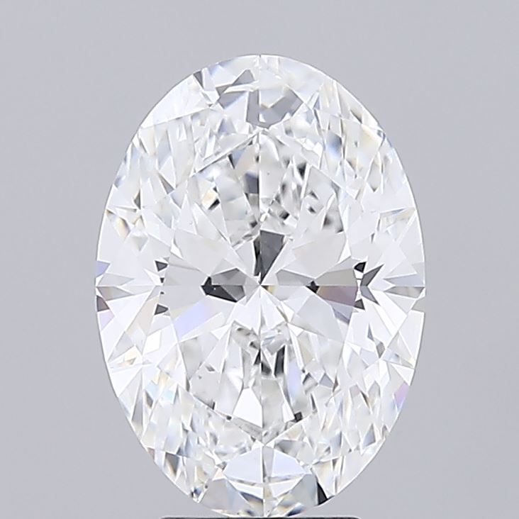 4.09 ct. oval Lab Grown Diamond front image