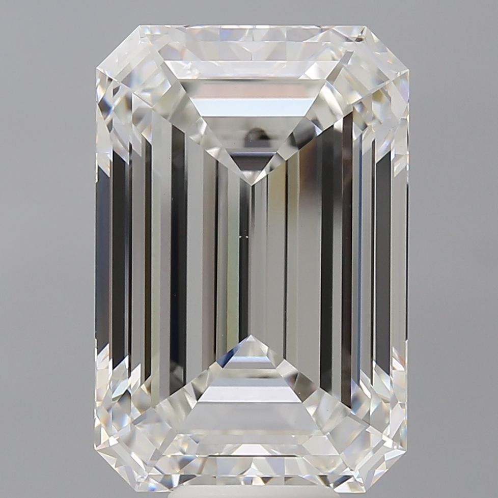 11.89 ct. emerald Lab Grown Diamond front image