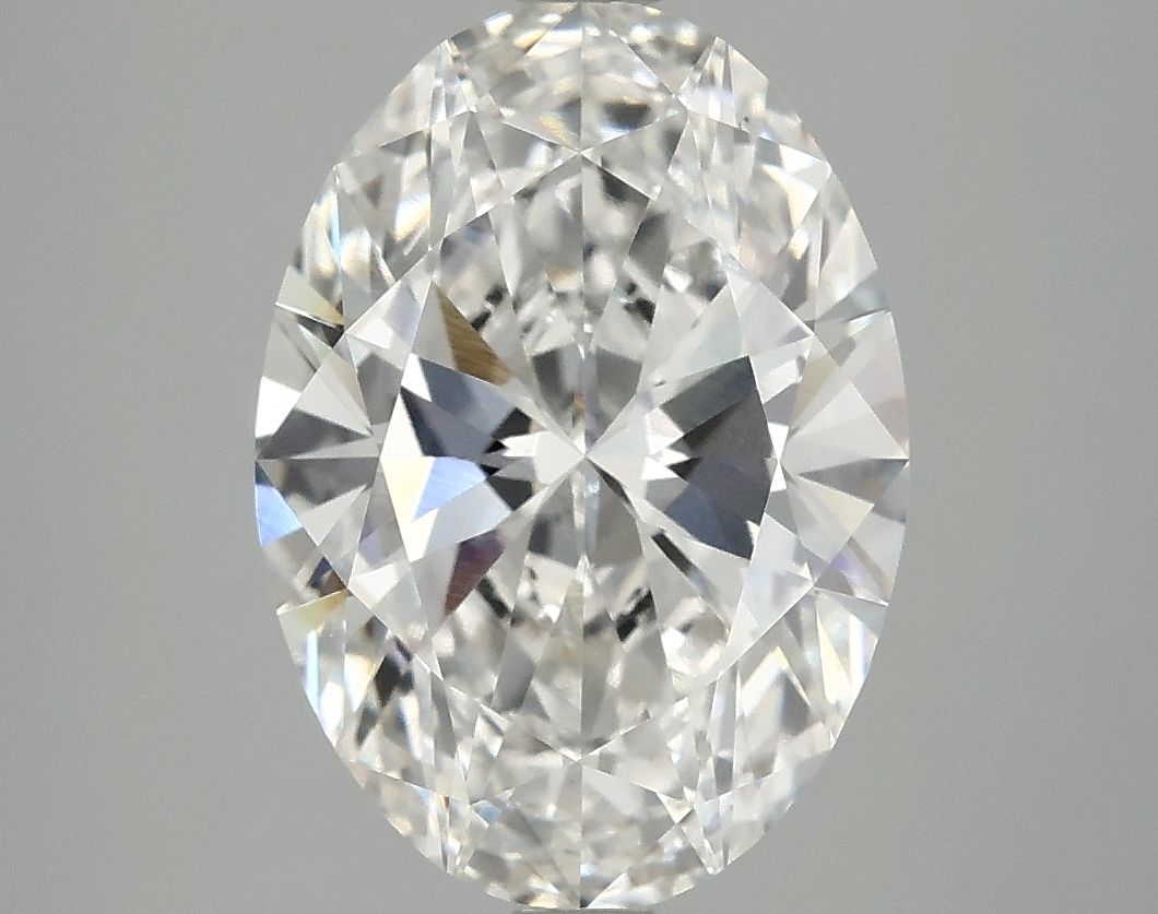 3.90 ct. oval Lab Grown Diamond front image