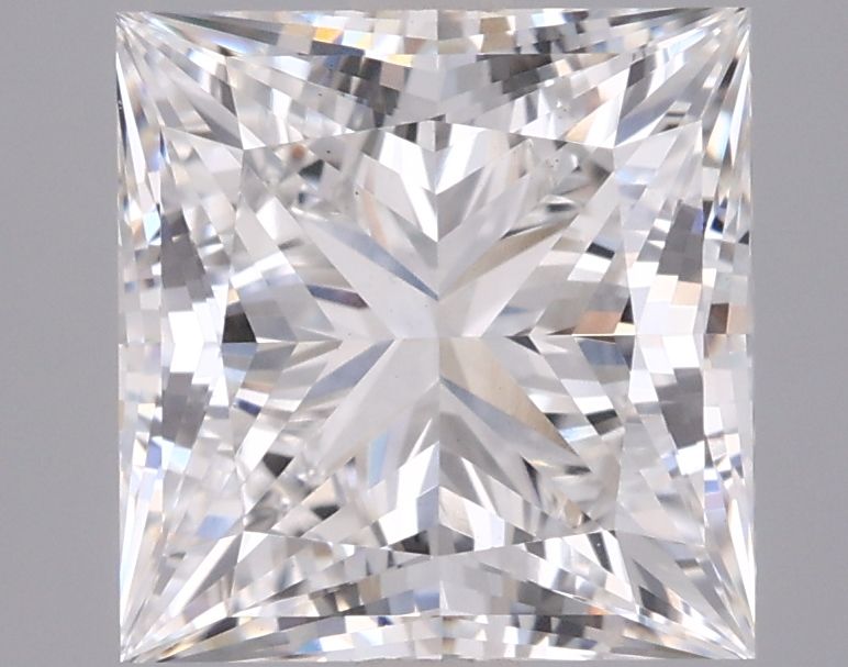 3.02 ct. princess Lab Grown Diamond front image