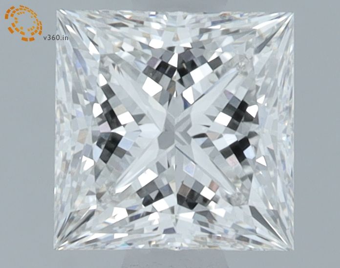 1.10 ct. princess Lab Grown Diamond front image