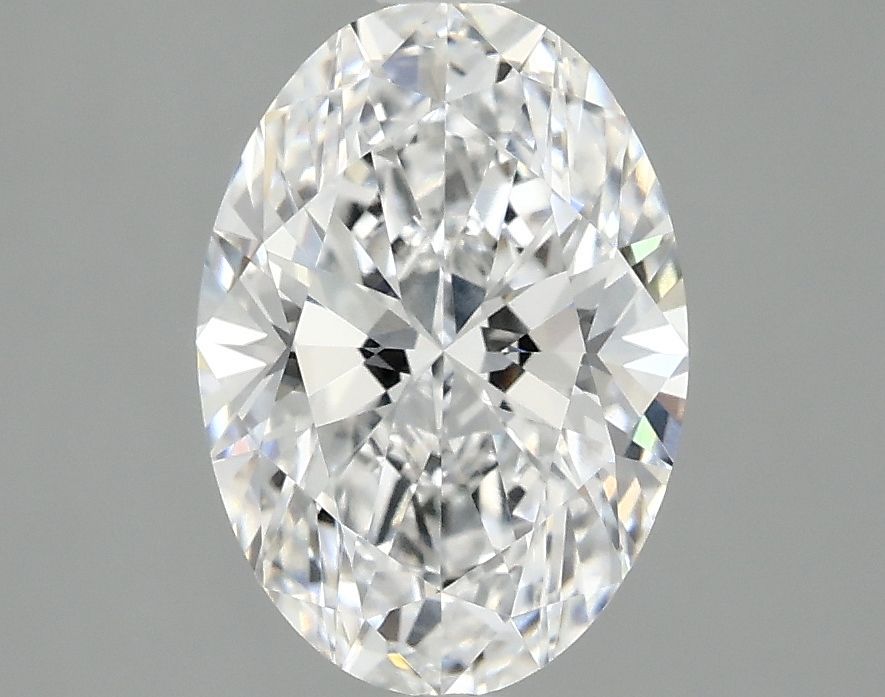 2.10 ct. oval Lab Grown Diamond front image
