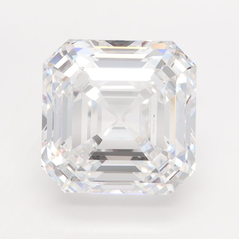 Diament LG asscher, 4.48 ct, D, IF