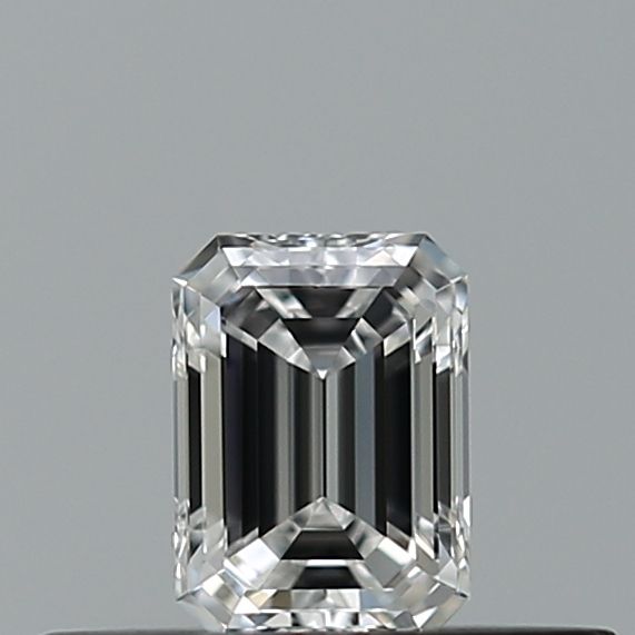 0.24 Carat Emerald Diamond D VVS1