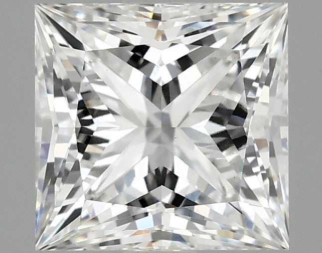 2.10 ct. princess Lab Grown Diamond front image