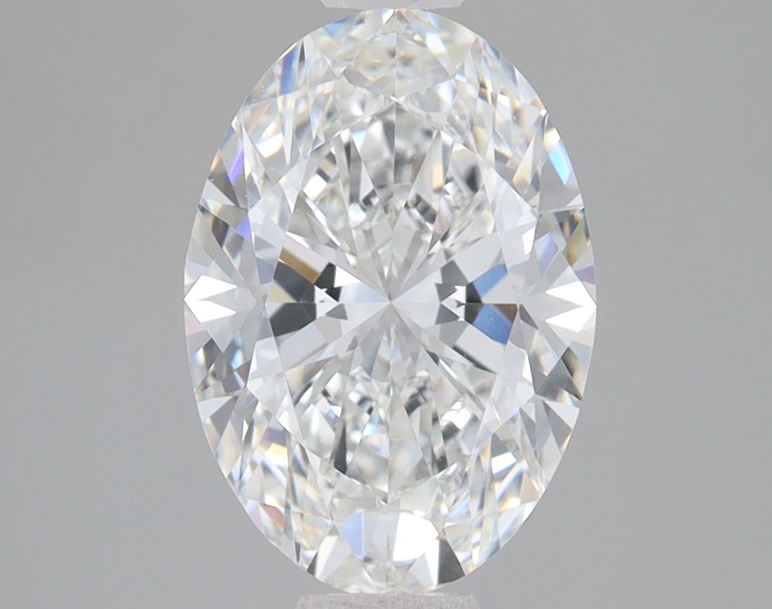 2.10 ct. oval Lab Grown Diamond front image