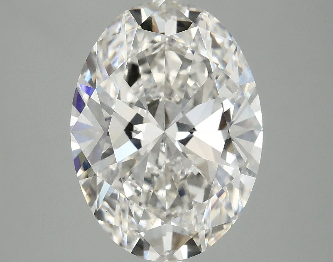 3.93 ct. oval Lab Grown Diamond front image
